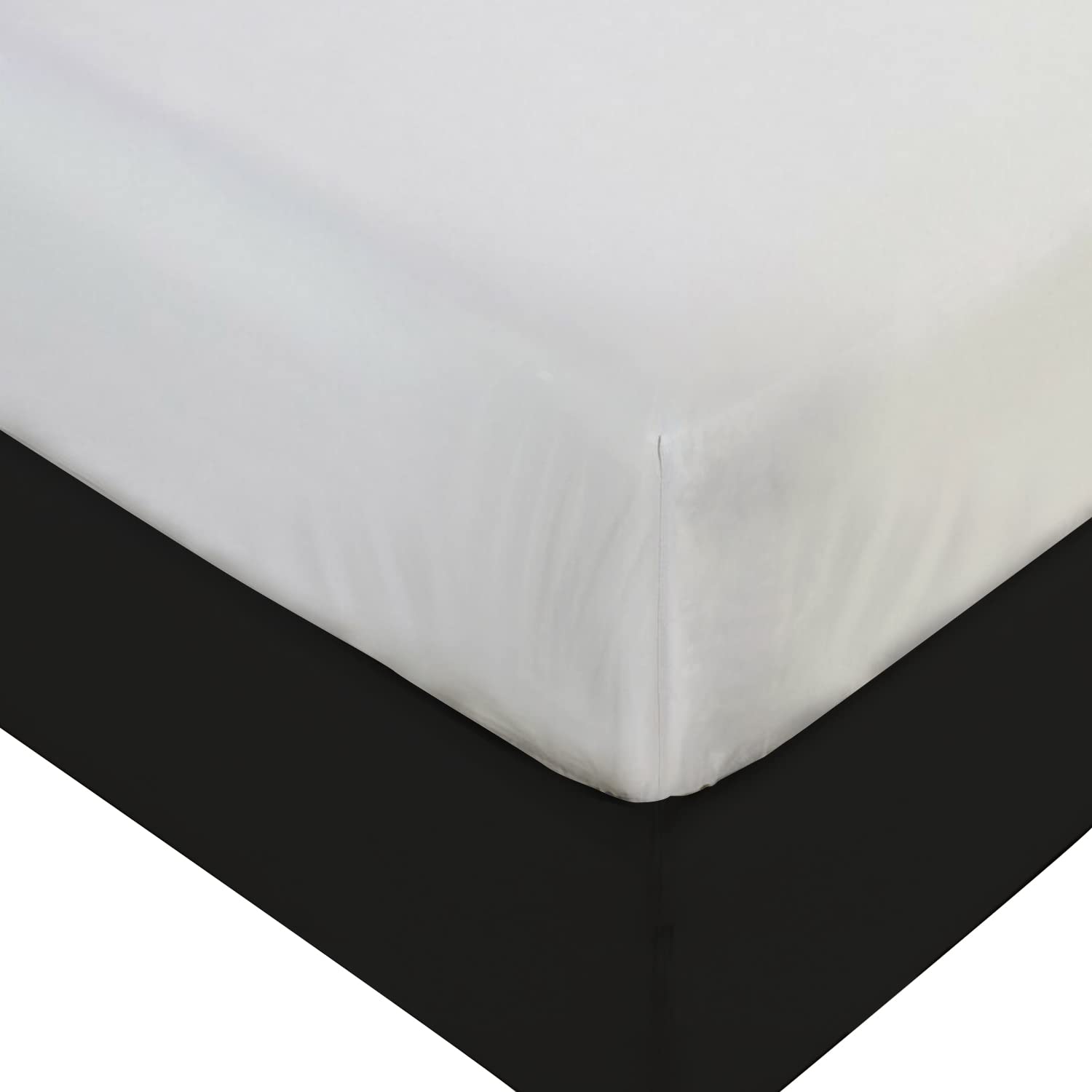 Plastic Mattress Protector Full, Fitted Sheet Style, Waterproof Vinyl Mattress Cover, Heavy Duty Breathable - Bed Wetting And Sp